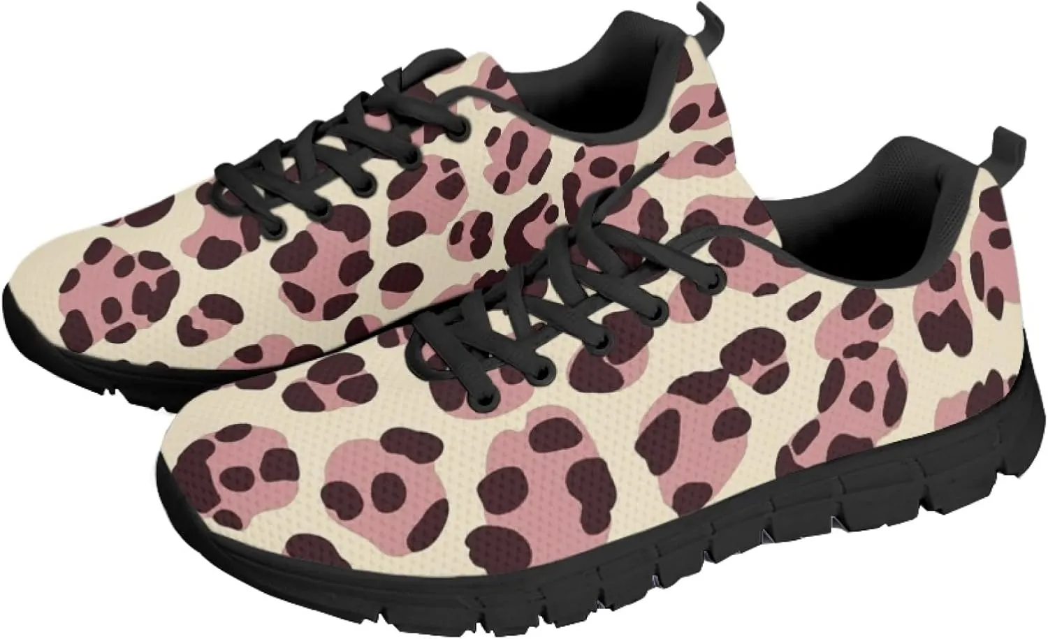 Sports Shoes for Women Trainer Running Causal Travel Sneaker Walking Low Heel Lace up Breathable Flexible Shoe