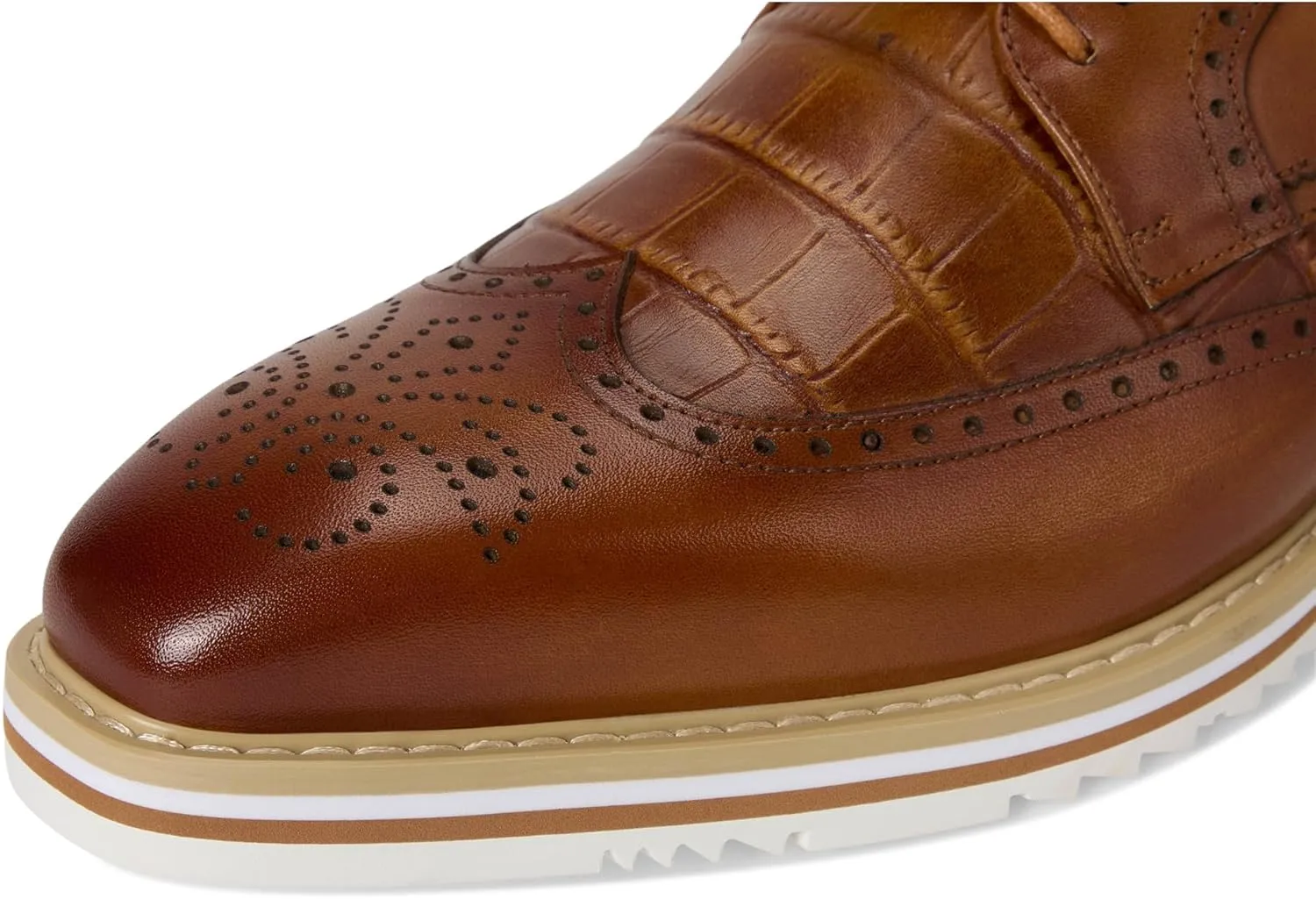 STACY ADAMS Men's Beaumont Wing Tip Lace-up Oxford