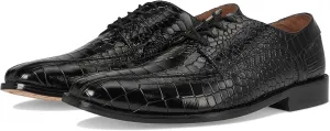 Stacy Adams Men's Gabardo Bike Toe Lace Up Oxford, Black, 9