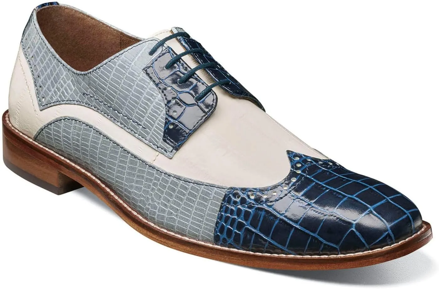 Stacy Adams Men's Gallinari Wingtip Lace Up Oxford