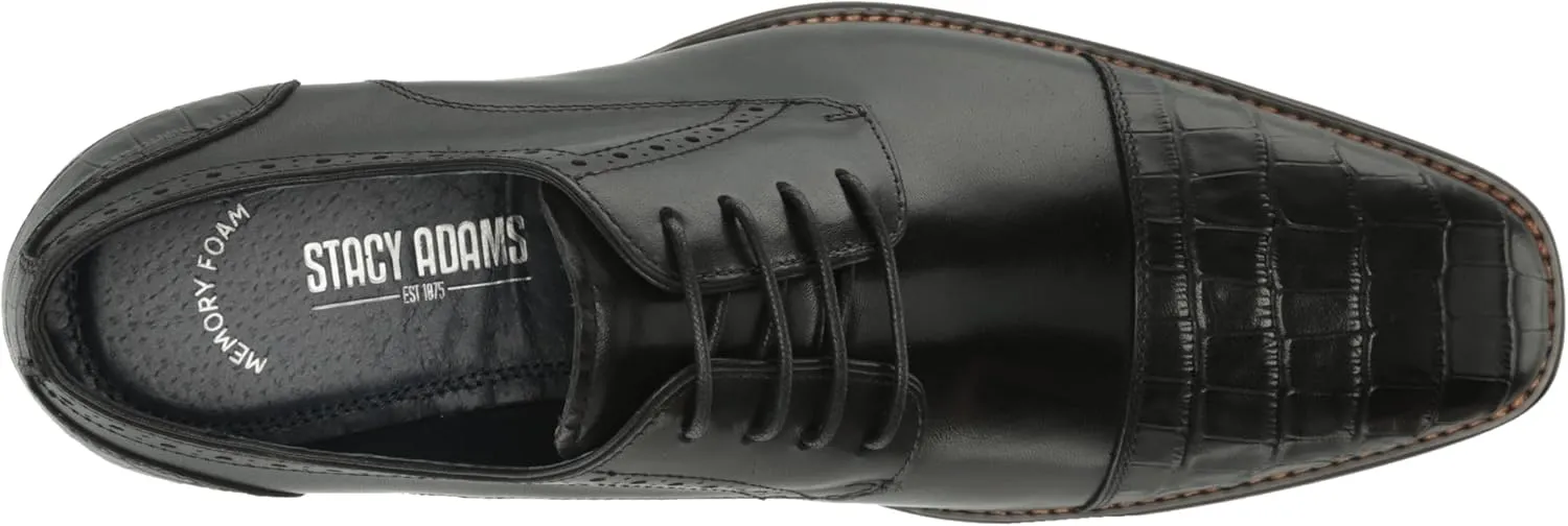 STACY ADAMS Men's Penley Cap Toe Oxford