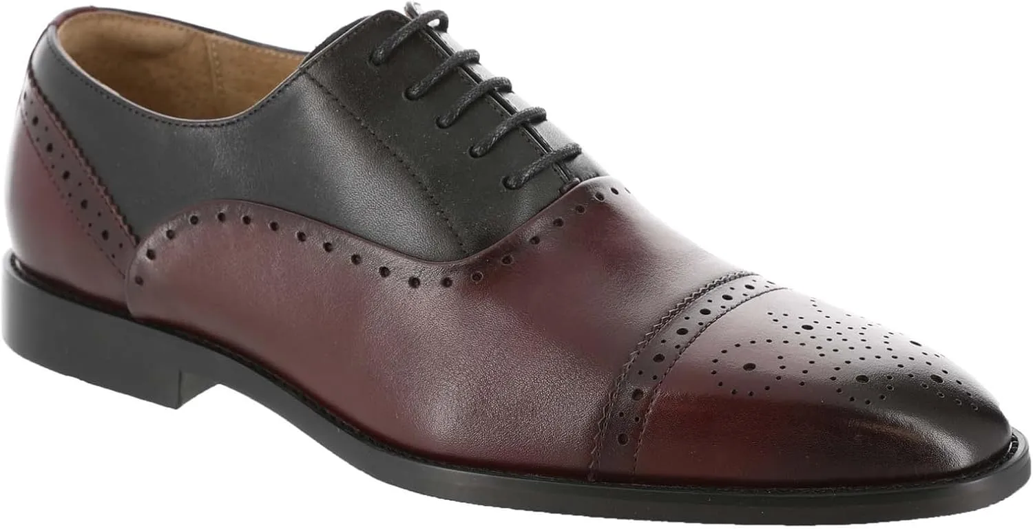 Stacy Adams Men's Reynolds Cap Toe Lace Up Oxford