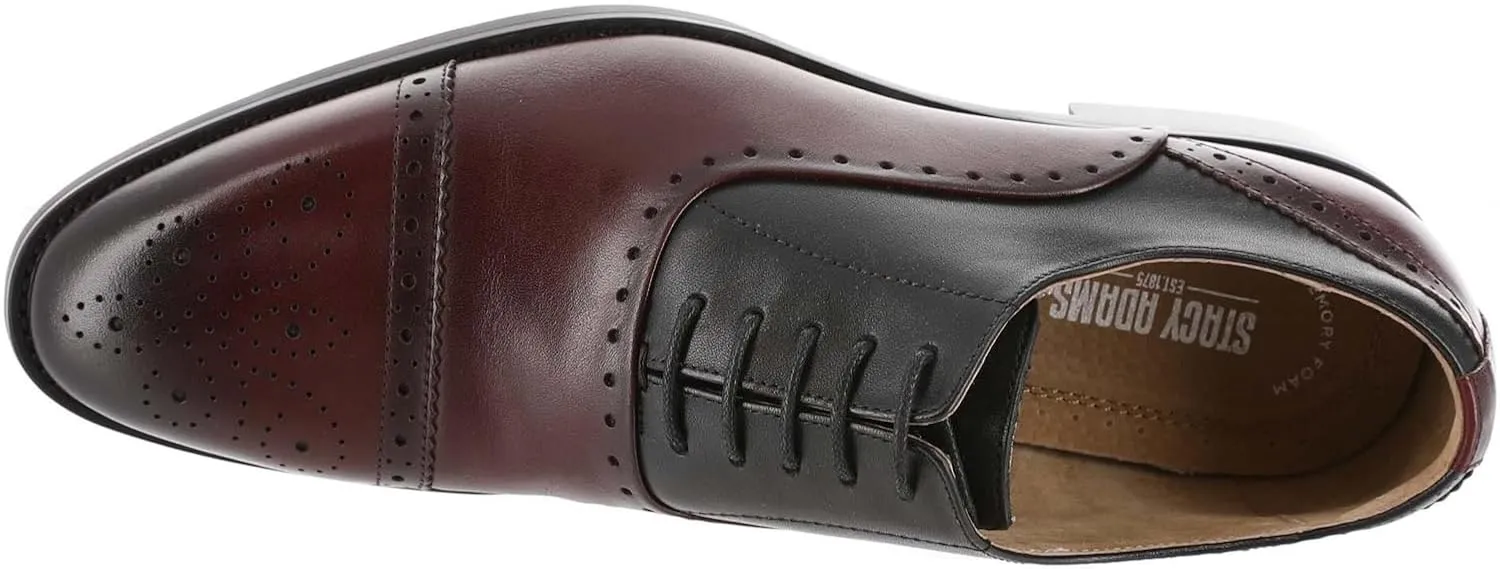 Stacy Adams Men's Reynolds Cap Toe Lace Up Oxford