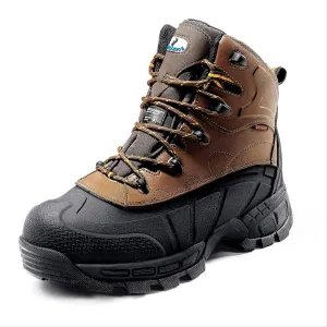 Steel Toe Shoes for Men Indestructible Puncture Proof Work Shoes Slip-Resistant Electrical Resistance Safety Shoe