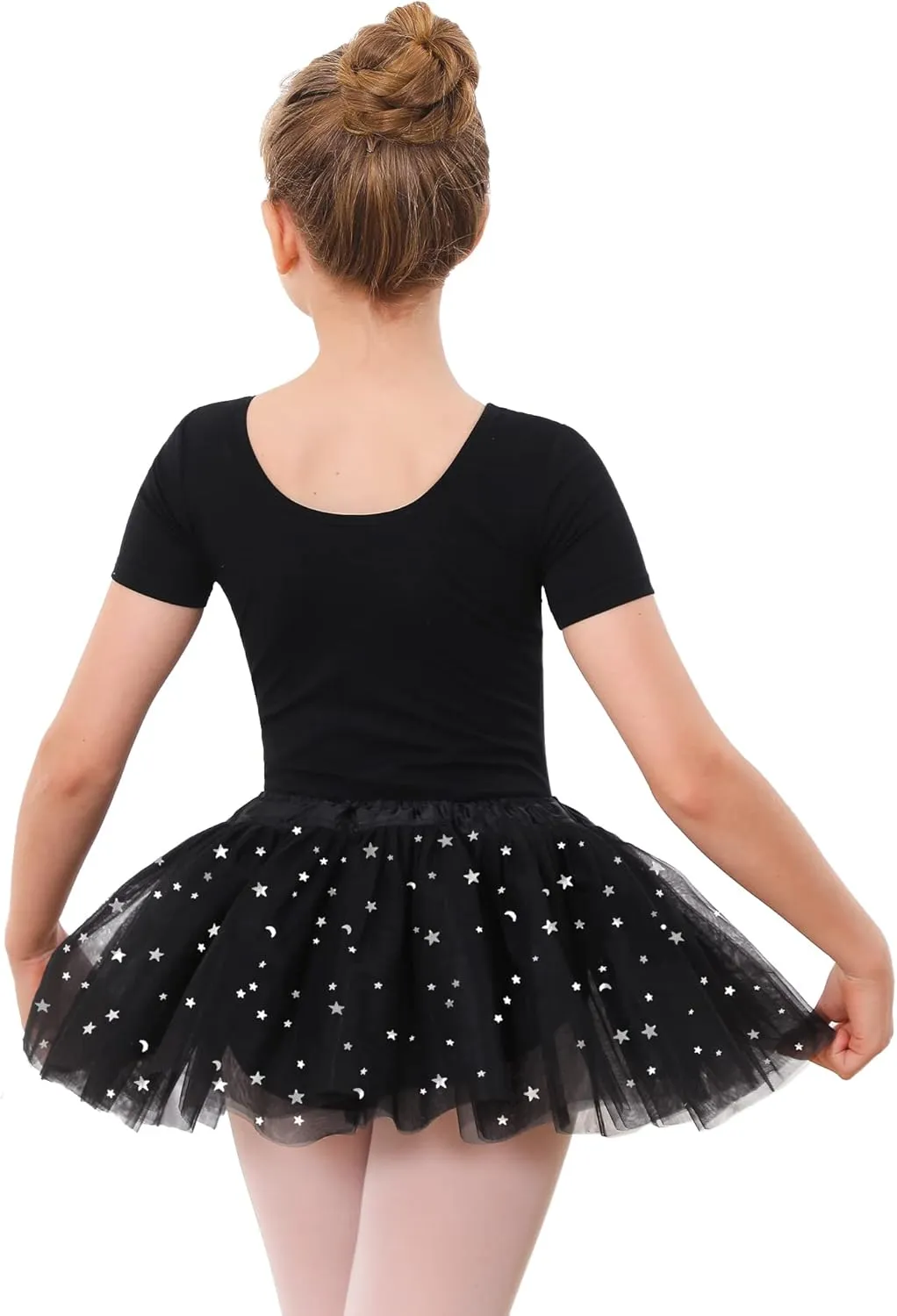 Stelle Girls Ballet Leotards Toddler Dance Outfit Combo with Pull on Skirt and Tights (Toddler/Little Kid/Big Kid)