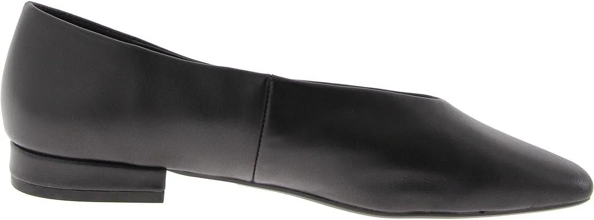 Steve Madden Womens Prima Leather Slip On Ballet Flats