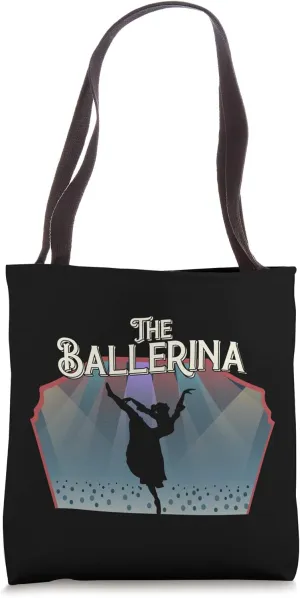 The Ballerina Prestigious Stage Contemporary Dancer Ballet Tote Bag