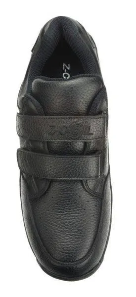 The Legend in Black with Velcro, Enclosed Heel and Slip Resistance