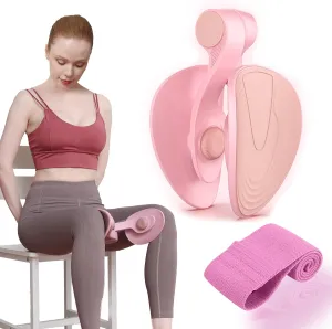 Thigh Master Thigh Exerciser&Resistance Bands，Thigh Toner，Inner Thigh Exercise Equipment，Kegel Exercise Products for Women Tightening，Thigh Exercise Equipment Upgrade 26 Pounds
