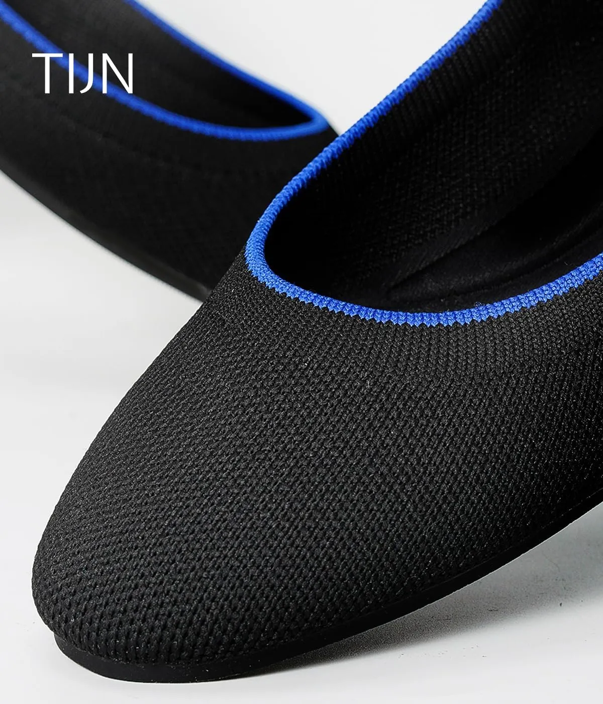 TIJN Women's Machine Washable Ballet Flats Shoes Comfortable Casual Slip on Flats Round-Toe Style(Celexa)