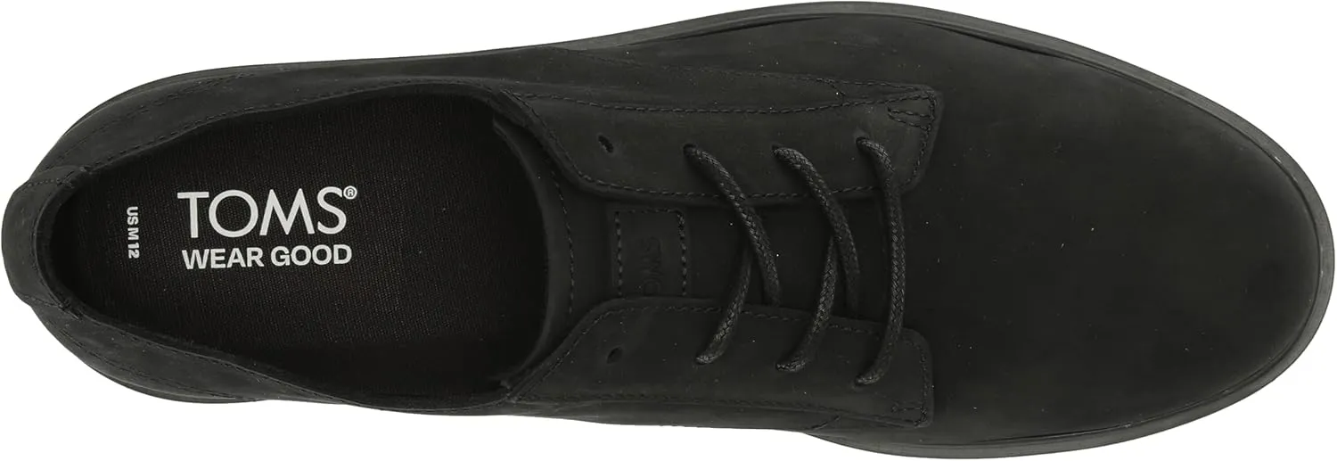 TOMS Mens Navi Travel Lite Lace Up Casual Shoes - Brown
