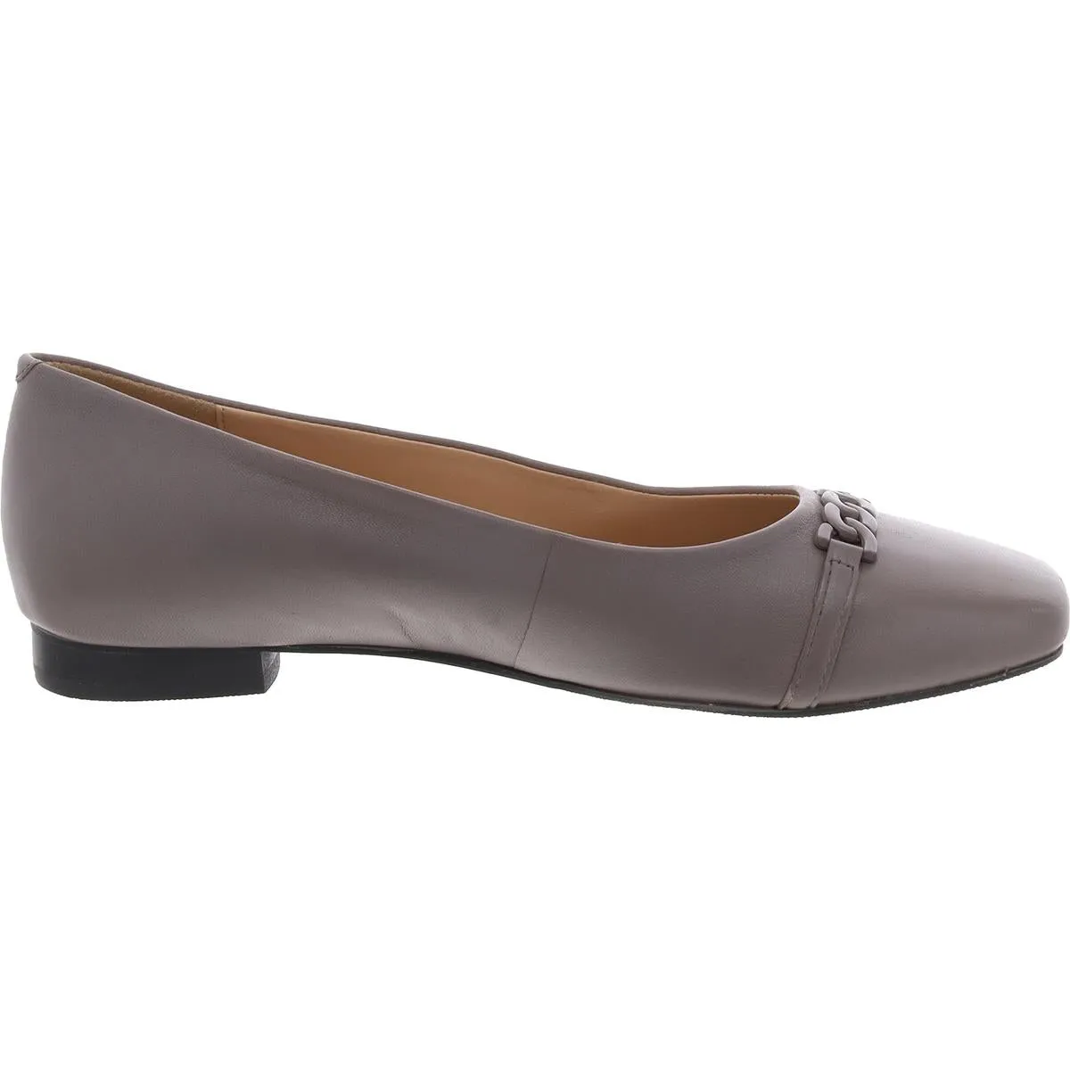 Trotters Womens Harmony Suede Slip-On Ballet Flats