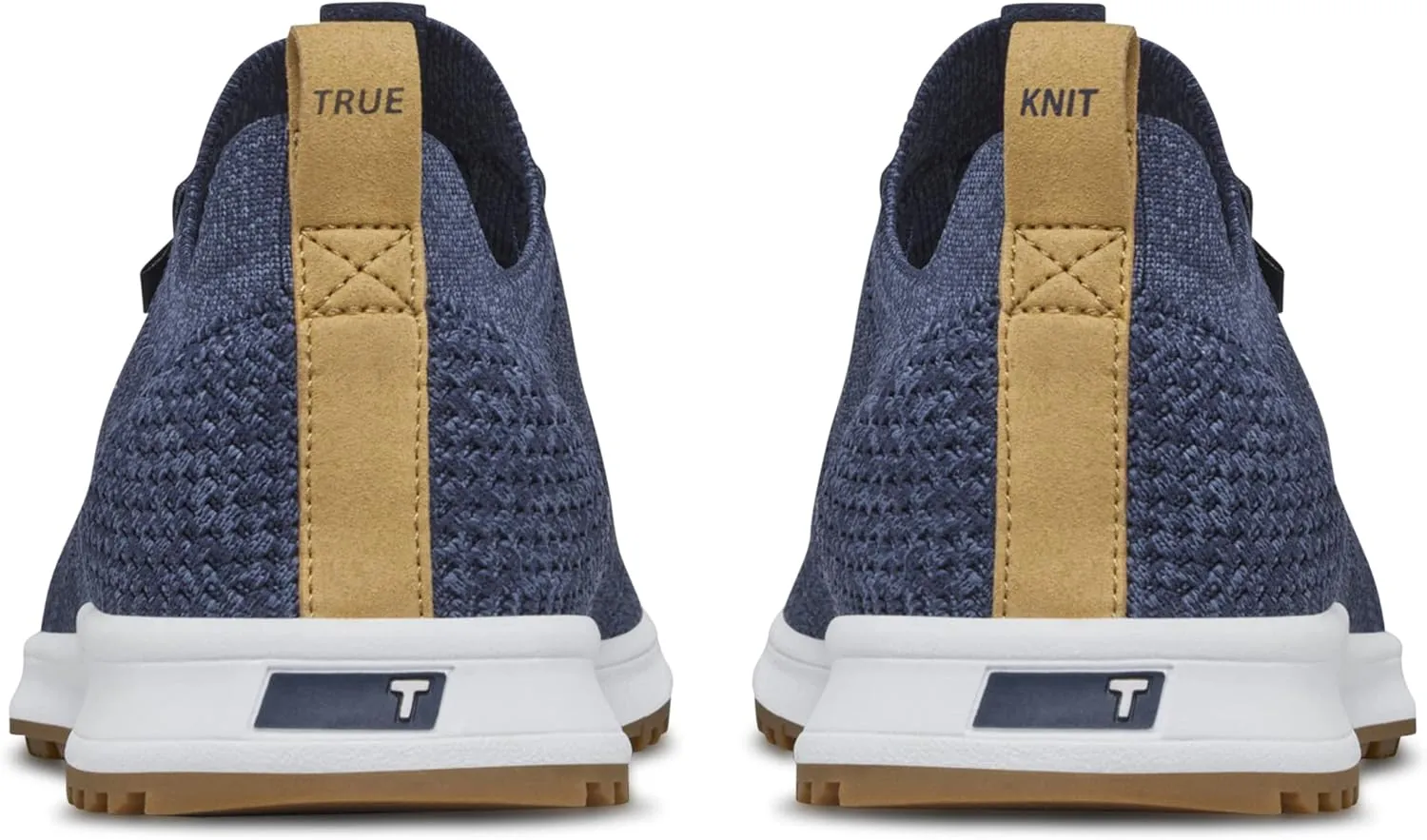 TRUE Linkswear All Day Knit II Men's Golf Shoe, Breathable, Lightweight - Comfort On and Off The Golf Course