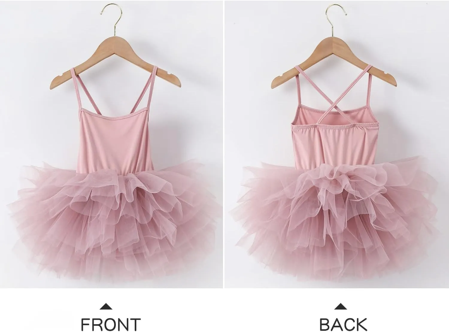 Tutu.kk Toddler Girls Ballet Skirted Leotards Strap Tutu Dress Party Costumes for Dance 18Months to 7t