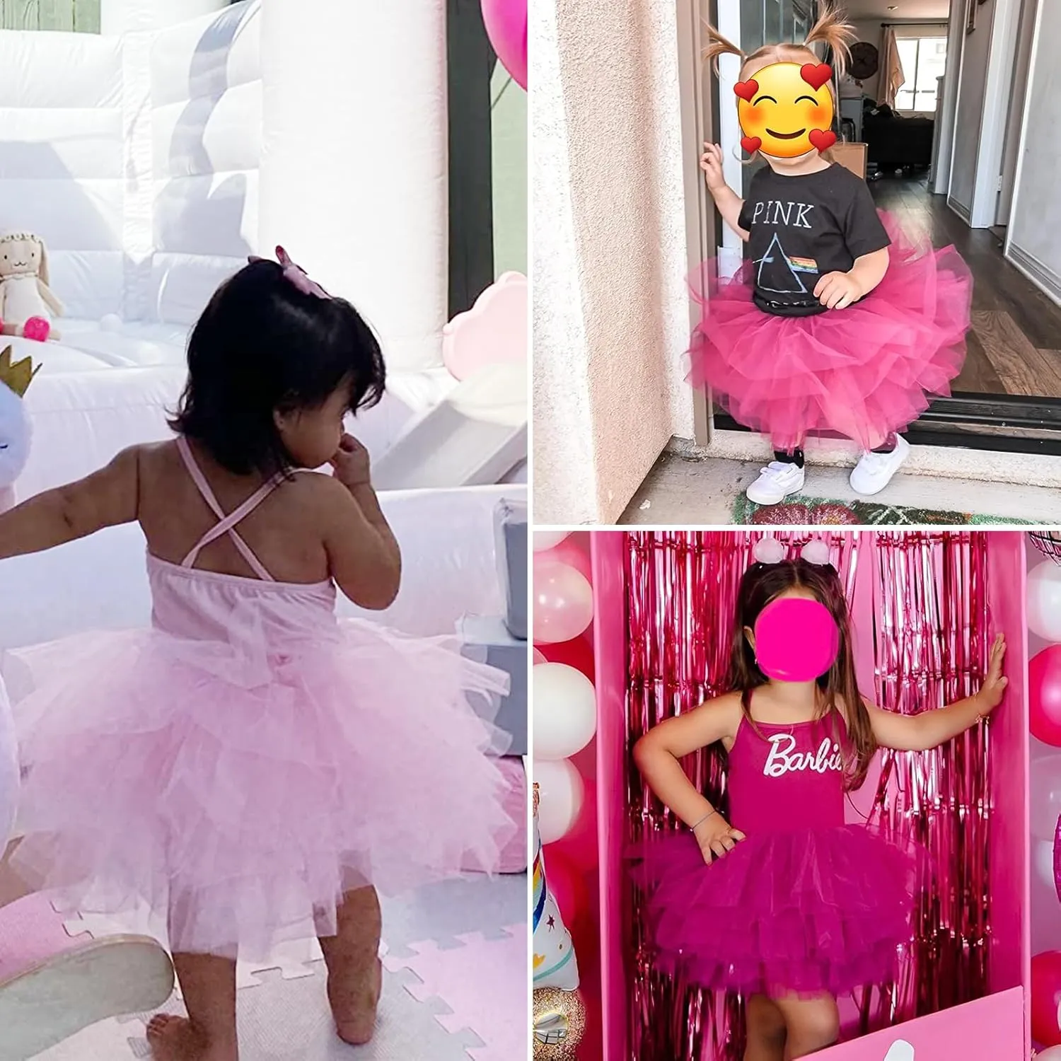 Tutu.kk Toddler Girls Ballet Skirted Leotards Strap Tutu Dress Party Costumes for Dance 18Months to 7t