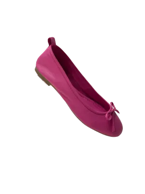 Tyche Ballet Flat in Fuchsia