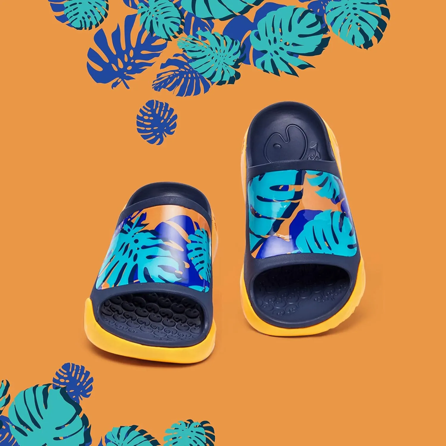 UIN Men's Casual Sandals Comfort Slippers Soft Quick Drying Non-Slip for Beach, Outdoor & Indoor Summer Vibe