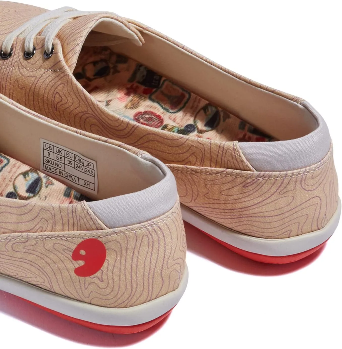 UIN Women's Ballet Flats Slip On Round Toe Casual Lightweight Comfortable Travel Shoes Illites Ⅱ