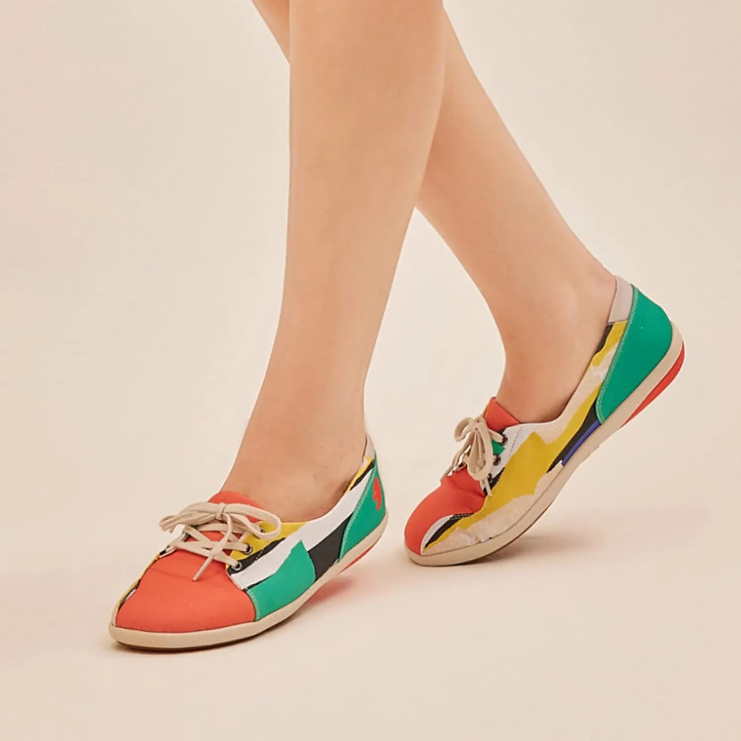 UIN Women's Ballet Flats Slip On Round Toe Casual Lightweight Comfortable Travel Shoes Illites Ⅱ