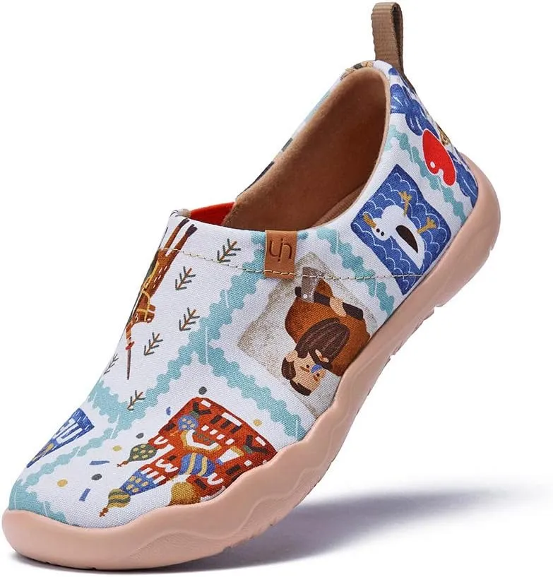 UIN womens Flats,comfort Walking,loafers