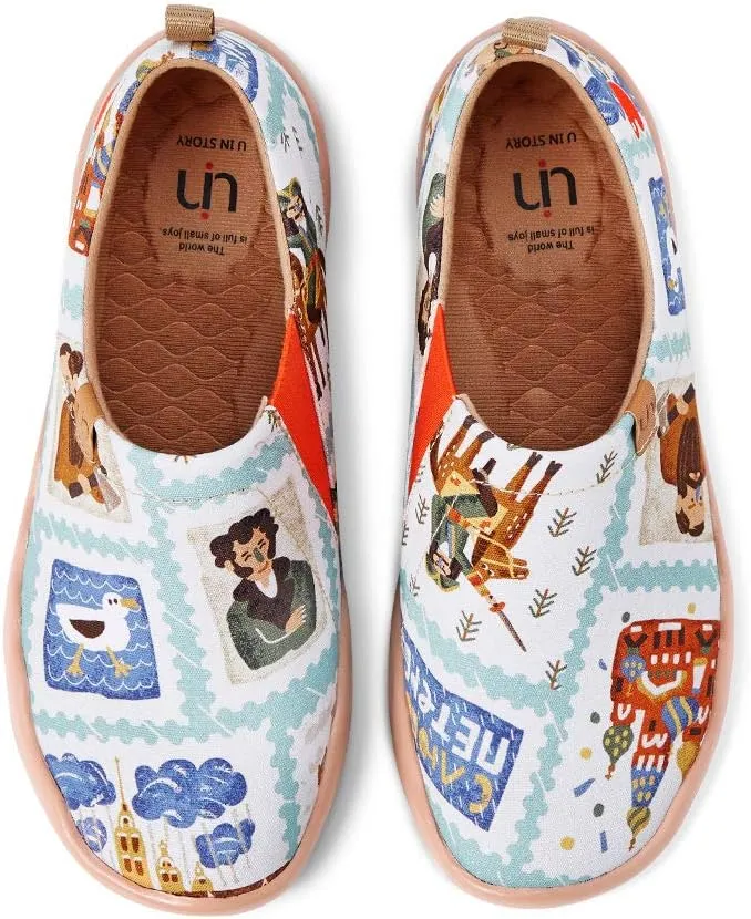 UIN womens Flats,comfort Walking,loafers