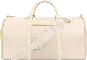 Ultimate 3-in-1 Garment Duffel Bag – Wrinkle-Free, Spacious 50L Capacity, Waterproof, Ideal for Business Trips & Weekend Getaways (Beige)