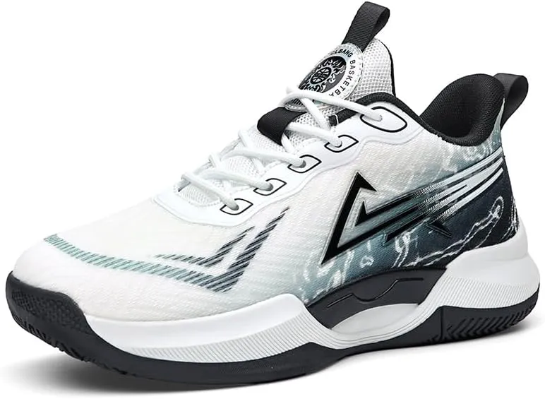 Unisex Basketball Shoes Breathable Anti Slip Wear-Resistant Shock-Absorbing Youth Sports Training Boots