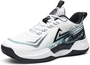 Unisex Basketball Shoes Breathable Anti Slip Wear-Resistant Shock-Absorbing Youth Sports Training Boots