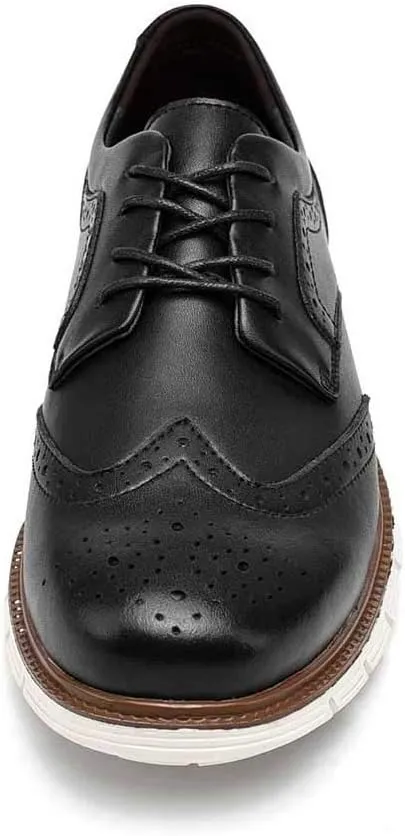 UPIShi Men's Hybrid Brogue Oxford Leather Lace-up Wingtip Dress Shoes
