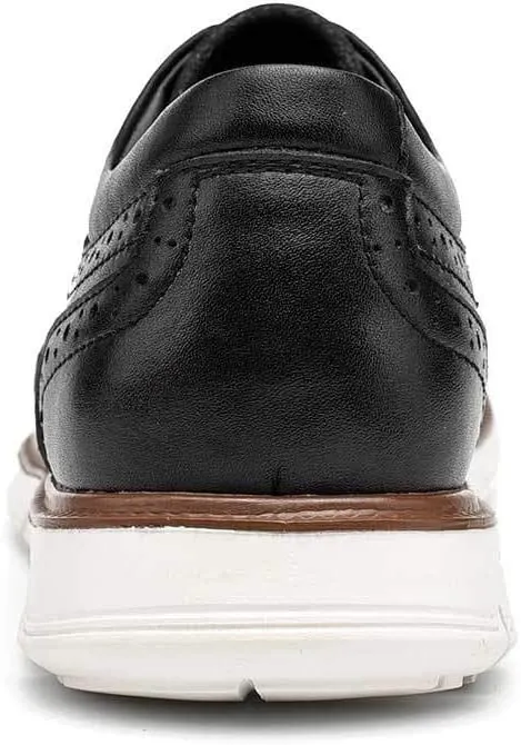 UPIShi Men's Hybrid Brogue Oxford Leather Lace-up Wingtip Dress Shoes