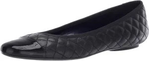 VANELi Womens Serene Quilted Slip On Ballet Flats Casual - Blue - Size 8 N