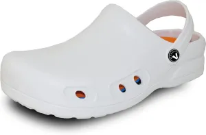 VANGELO Professional Slip Resistant Clog Waterproof Women Work Shoe Nurse Shoe Chef Shoe Ritz Black Lime White Multicolor