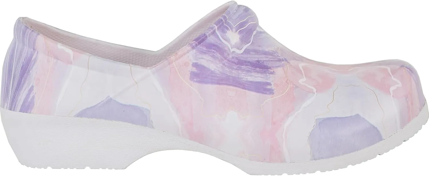VANGELO Women Professional Slip Resistant Clog Waterproof Nurse Shoe Work Chef Shoe NIKO Removable Insole Size 6 to 12