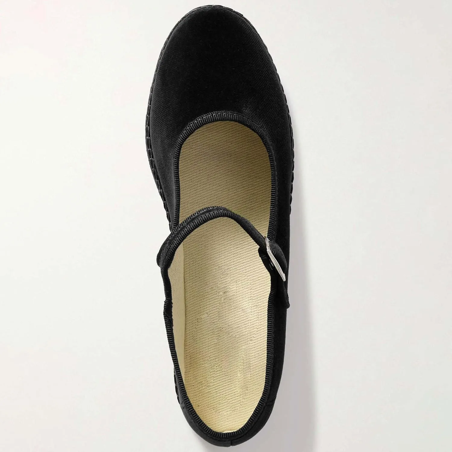 Velvet Ballet Flats for Women Cute Suede Round Toe Slip On Mary Jane Flats Casual Comfortable Ballerina Shoes
