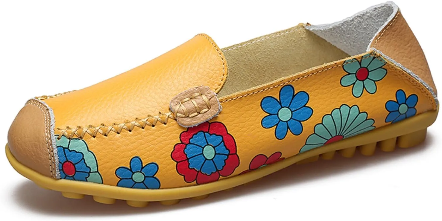 VenusCelia Women's Comfort Walking Boat Shoe