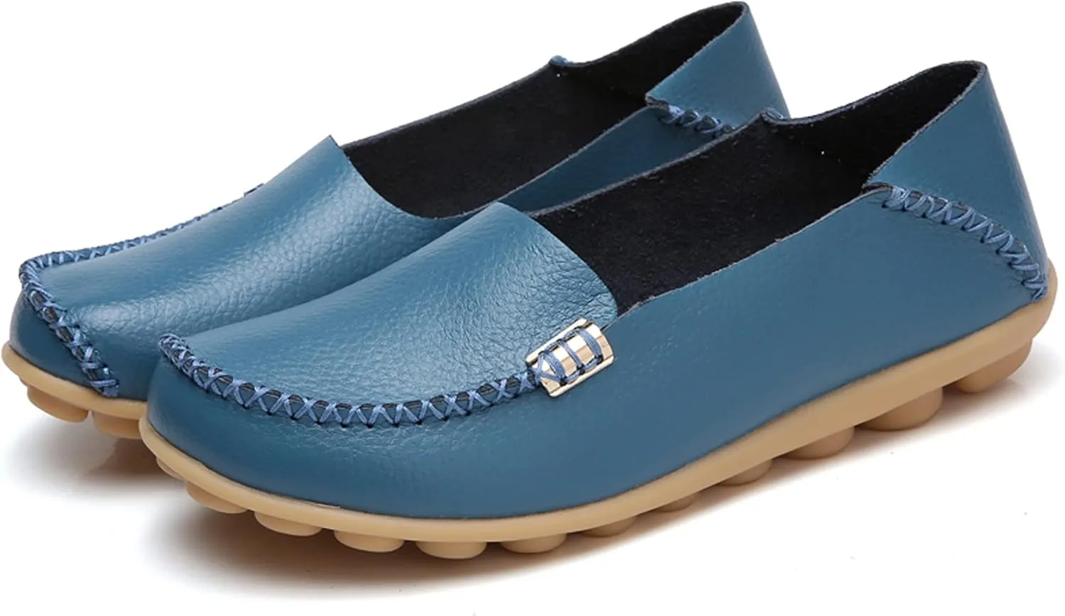 VenusCelia Women's Comfort Walking Boat Shoe