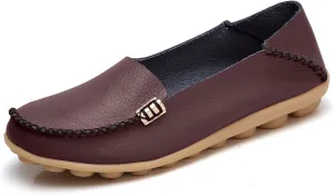 VenusCelia Women's Comfort Walking Boat Shoe