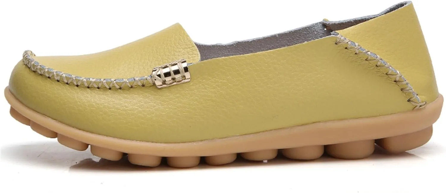 VenusCelia Women's Comfort Walking Boat Shoe