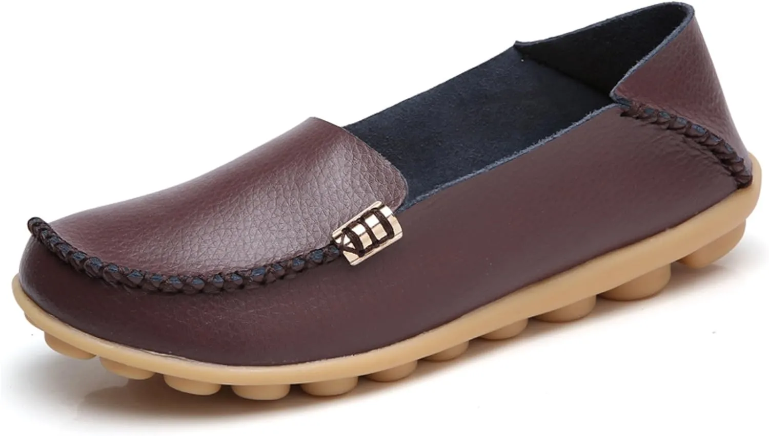 VenusCelia Women's Comfort Walking Boat Shoe