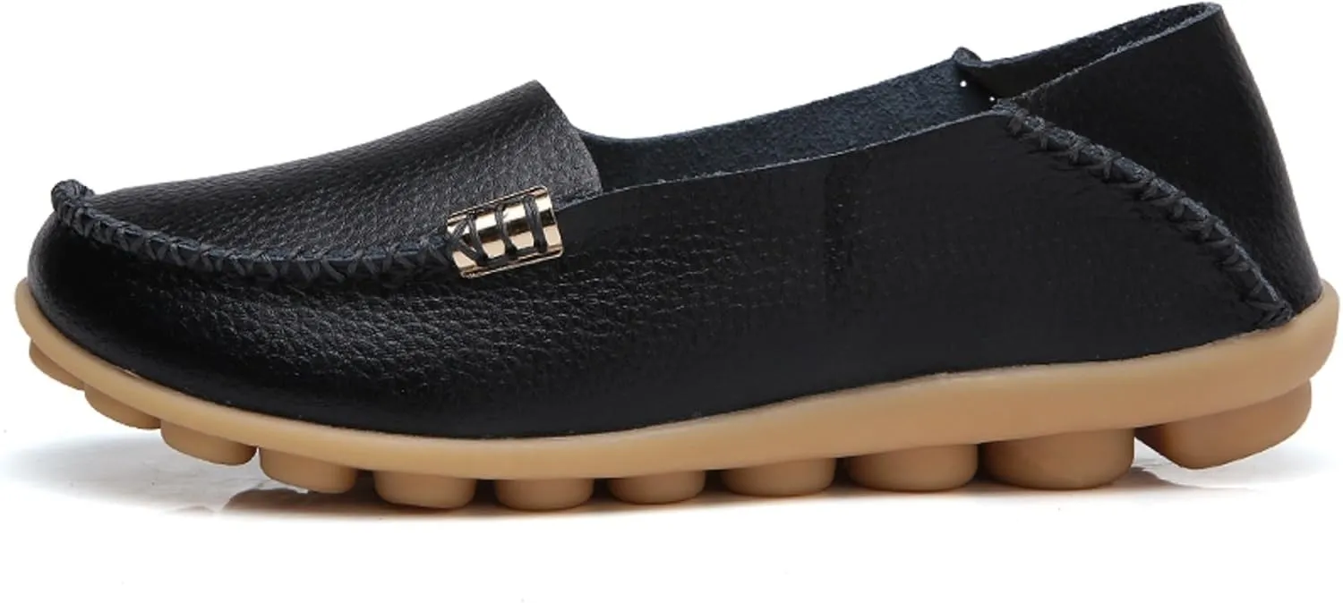 VenusCelia Women's Comfort Walking Boat Shoe