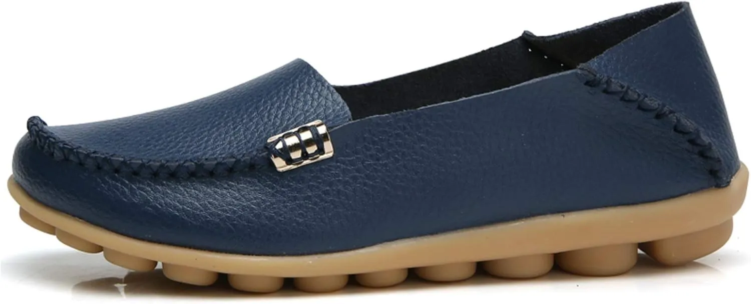 VenusCelia Women's Comfort Walking Boat Shoe