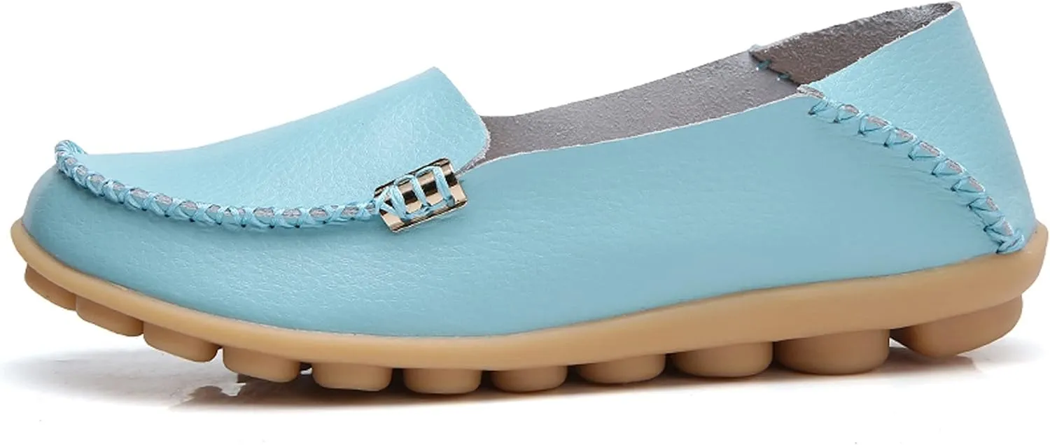 VenusCelia Women's Comfort Walking Boat Shoe
