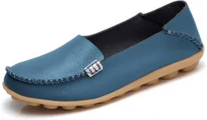 VenusCelia Women's Comfort Walking Boat Shoe