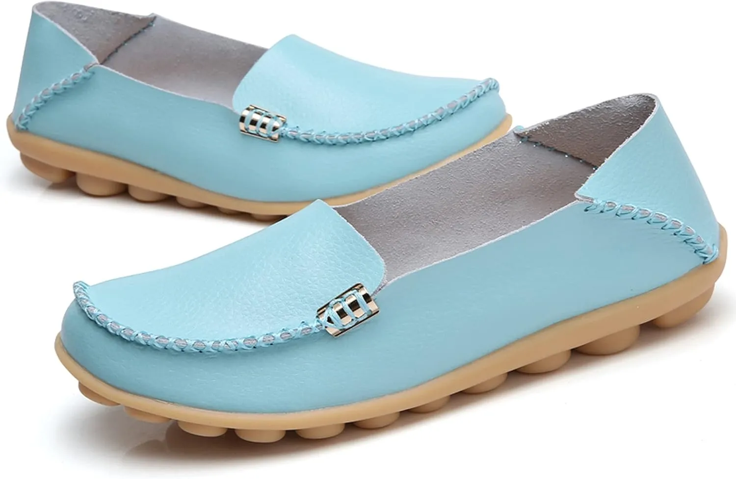 VenusCelia Women's Comfort Walking Boat Shoe