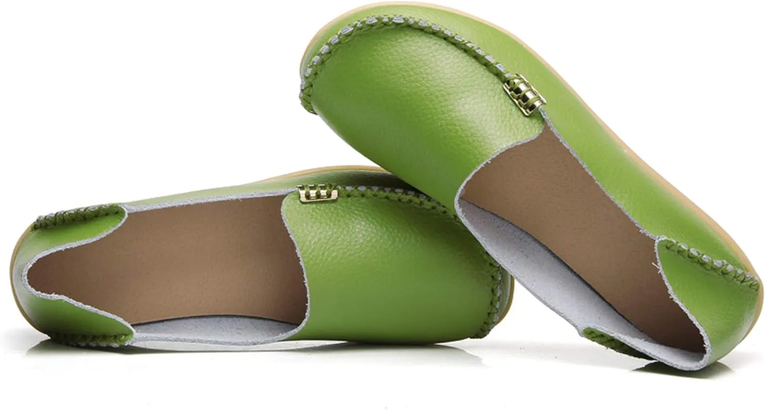 VenusCelia Women's Comfort Walking Boat Shoe