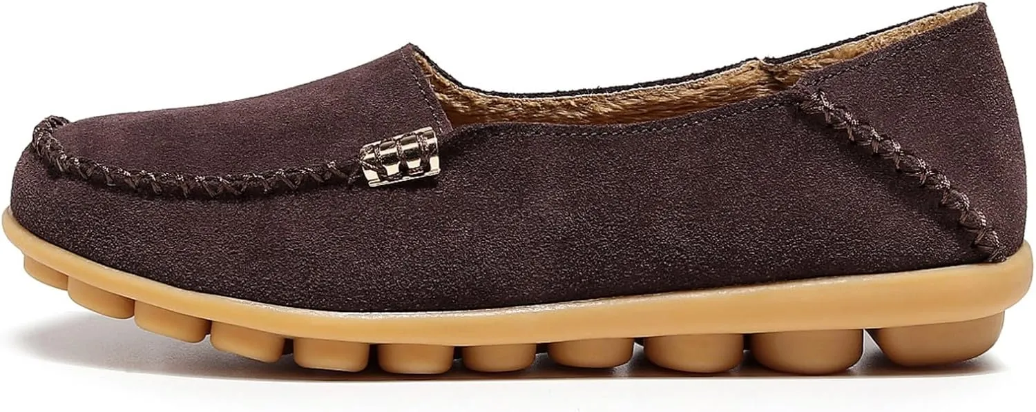 VenusCelia Women's Comfort Walking Boat Shoe