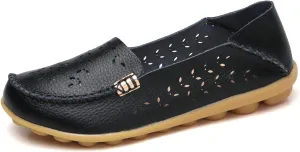 VenusCelia Women's Comfort Walking Boat Shoe