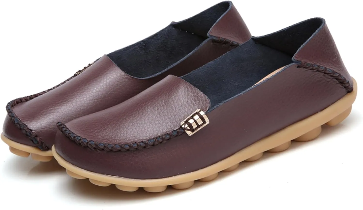 VenusCelia Women's Comfort Walking Boat Shoe