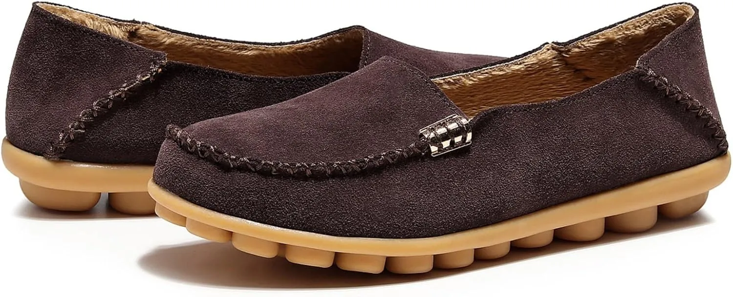 VenusCelia Women's Comfort Walking Boat Shoe