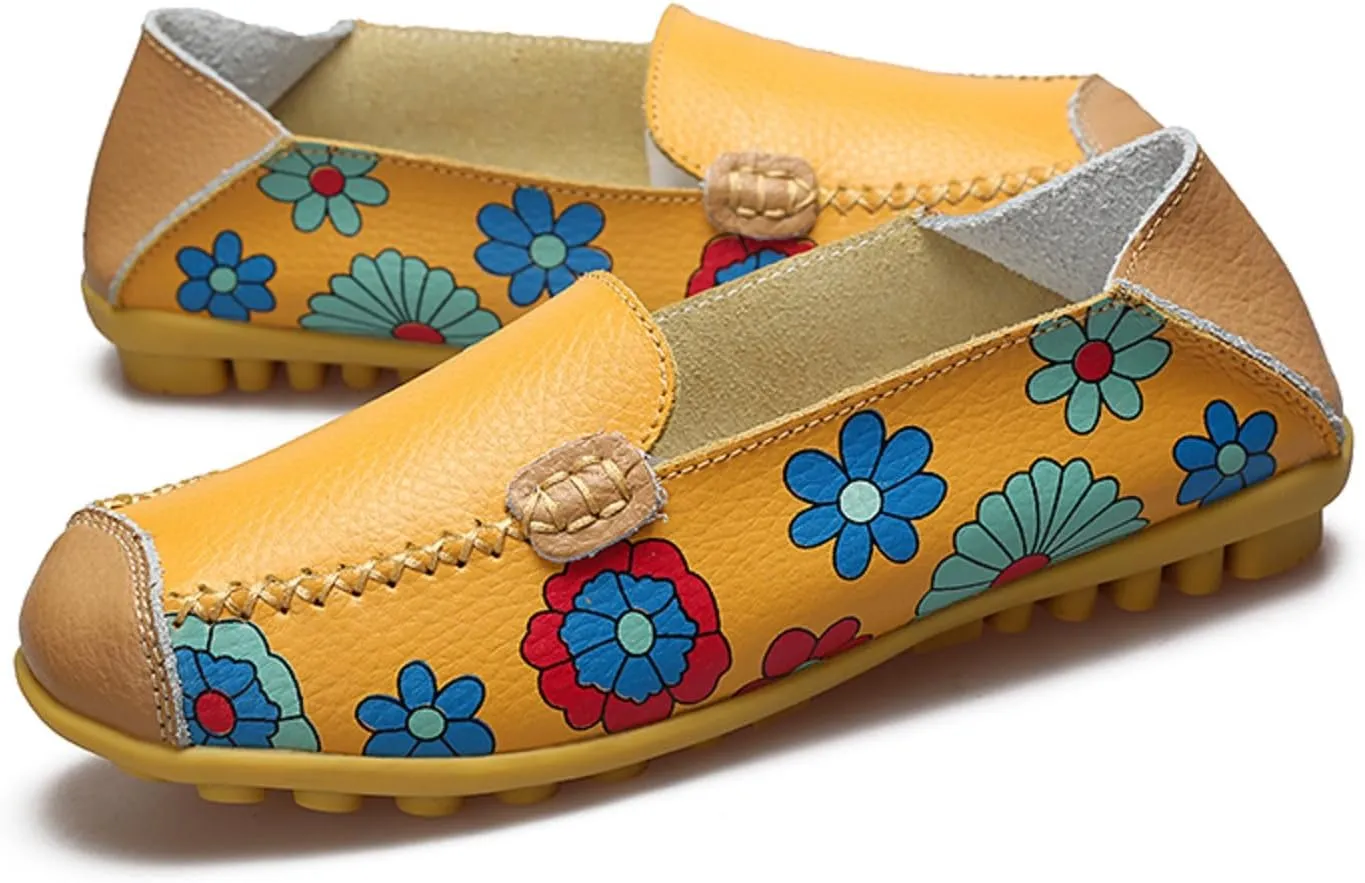 VenusCelia Women's Comfort Walking Boat Shoe